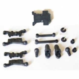 HBX part 24022 Suspension Arms+ Shock Assembly+Front Gear Box Mo