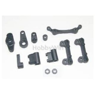 HBX part 69734 Steering Assembly +Servo Arm +Mount Plastic Part