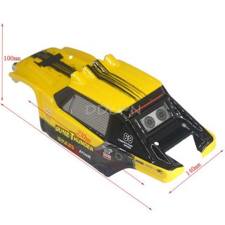 HBX part 891 -B001 Desert Truck Body Shell Yellow