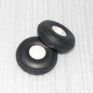 D38*?3*H14mm Rubber PU Wheels with Plastic Hub