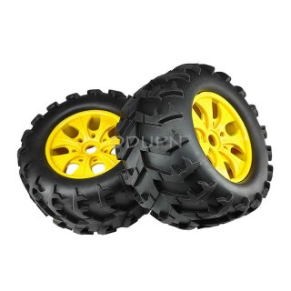 1/8 RC Truck Wheels Complete 2P