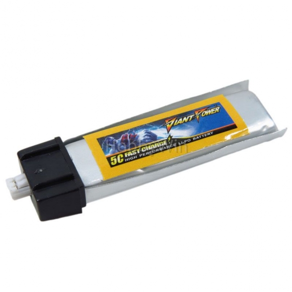 3.7V 1S 220mAh 50C LiPO Battery PH1.25 mini plug