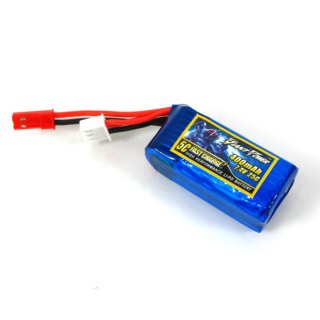 7.4V 2S 400mAh 25C Ultralight LiPO Battery JST plug