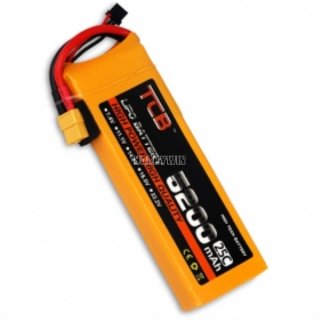 7.4V 2S 5200mAh 25C LiPO Battery XT60 plug