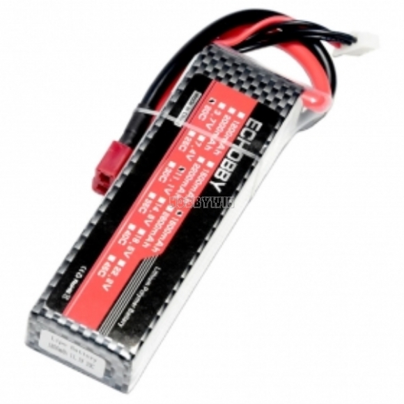 11.1V 3S 1800mAh 20C LiPO Battery T plug