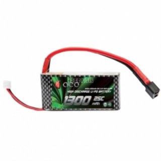 ACE 11.1V 3S 1300mAh 25C LiPo battery