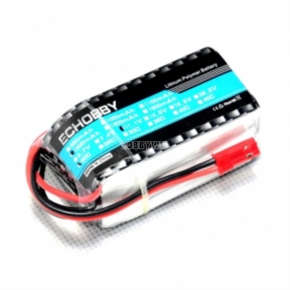 11.1V 3S 1200mAh 20C LiPO Battery JST plug