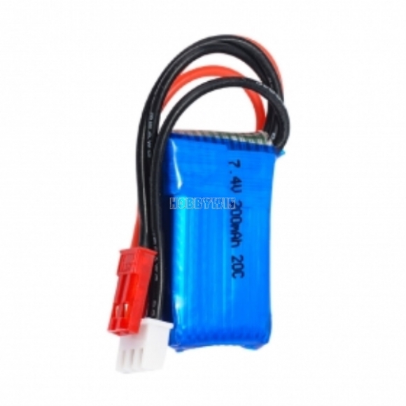 7.4V 2S 200mAh 20C LiPO Battery JST plug