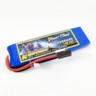 7.4V 2S 5000mAh 35C LiPO Battery TRX plug for TRAXXAS