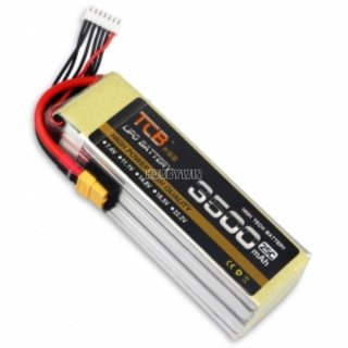 22.2V/6S 3500mAh 25C LiPO upgrade Battery XT60-plug