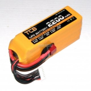 22.2V/6S 2200mAh 35C LiPO Battery