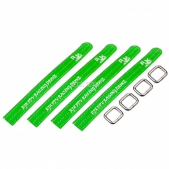 Battery Straps 320x20mm Green 4pcs