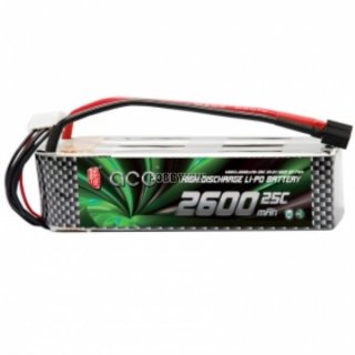 ACE 22.2V/6S 2600mAh 25C LiPO Battery