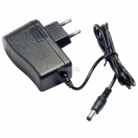 15V 1A EU plug AC/DC adapter 5.5x2.1-2.5mm connector