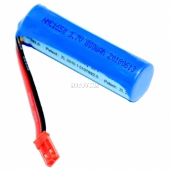 3.7V 800mAh Li-Ion Battery JST plug