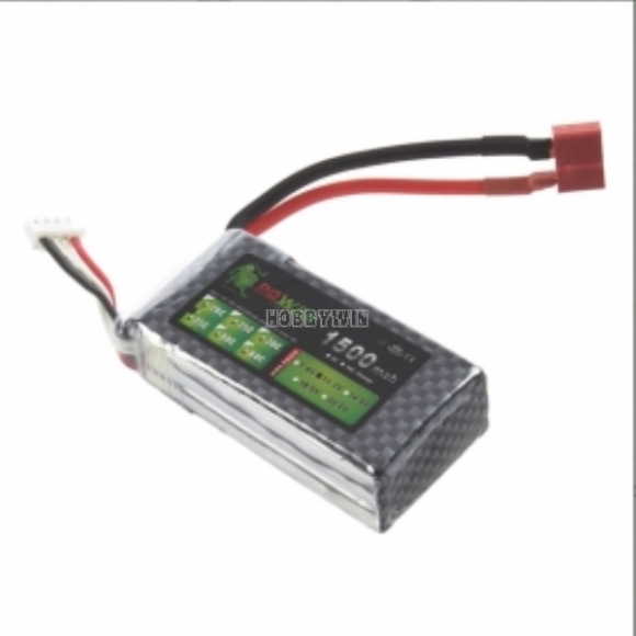 11.1V 3S 1500mAh 35C LiPO battery