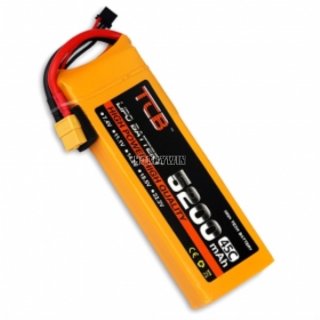 7.4V 2S 5200mAh 45C LiPO Battery XT60 plug