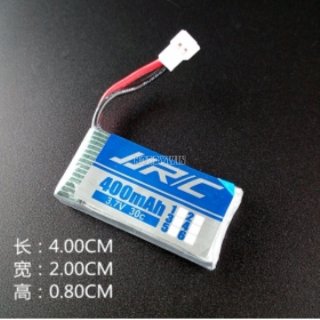 3.7V 1S 400mAh 30C LiPO battery