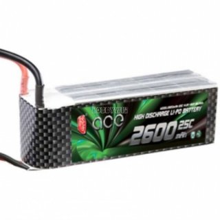 ACE 14.8V/4S 2600mAh 25C LiPo Battery