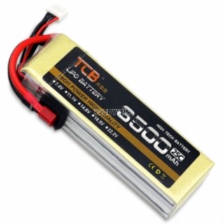 14.8V/4S 3500mAh 25C LiPO upgrade Battery T plug