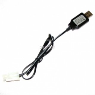 3.6V 250mA USB charger Big tamiya male plug Positive to Square