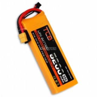 7.4V 2S 5200mAh 35C LiPO Battery XT60 plug