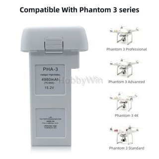 15.2V 4980mAh 4S Intelligent Module LiPO Battery fit for DJI Phantom 3