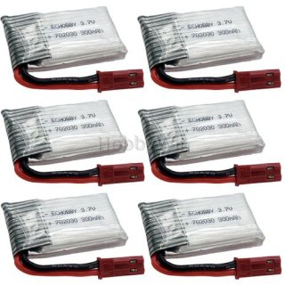 3.7V 300mAh 25C LiPo Battery JST plug