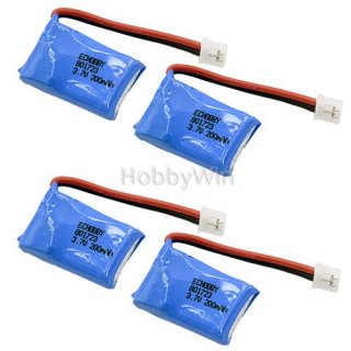 3.7V 200mAh 20C LiPO Battery PH2.0 positive plug