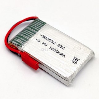 3.7V 1S 1800mAh 25C LiPO Battery JST plug