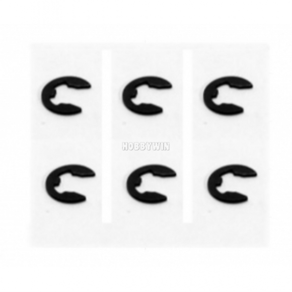 HBX part H151 E-Clip (5MM) *6P