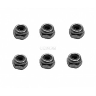 HBX part H018 Lock Nut M6 6pcs