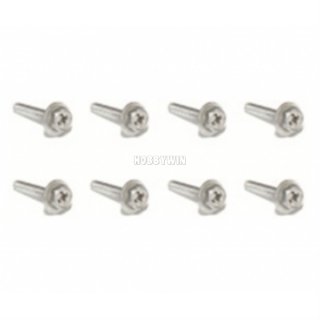 HBX part 16072 Wheel Nut Screws 2.6x15mm 8P