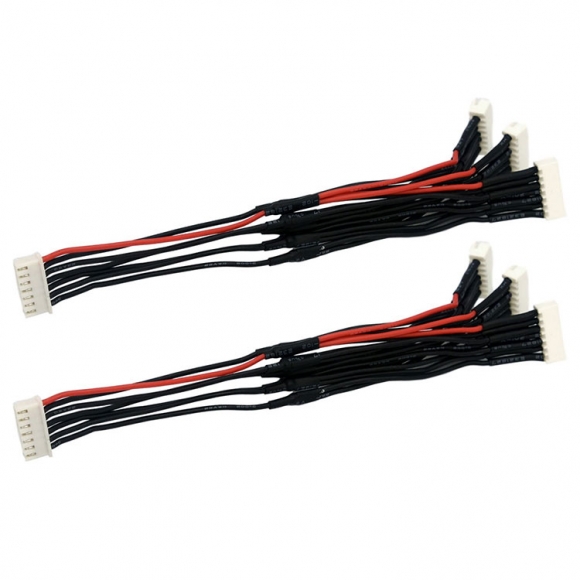 6S 22.2V LiPO Balance Charge Plug 1 -TO- 3 Cable