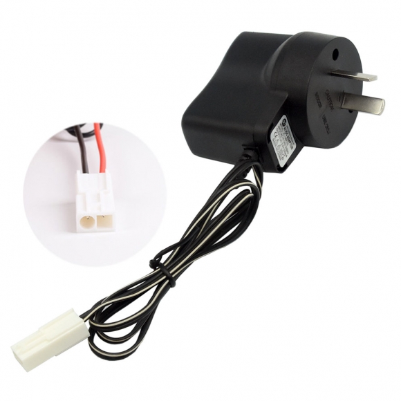 9.6V 250mA AU Charger EL-2P Female plug Positive TO Square