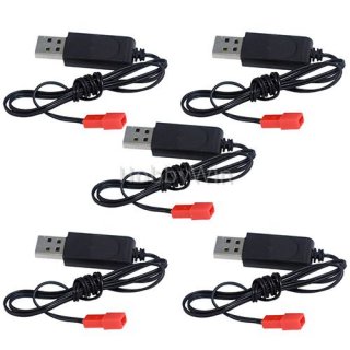 3.7V 1S 500mA USB Charger JST plug