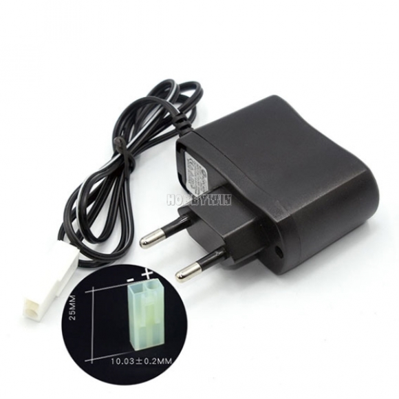 6V 250mA EU Charger EL-2P Female plug Positive to Round