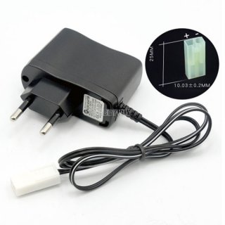 9.6V 250mA EU Charger EL-2P Female plug Positive TO Square