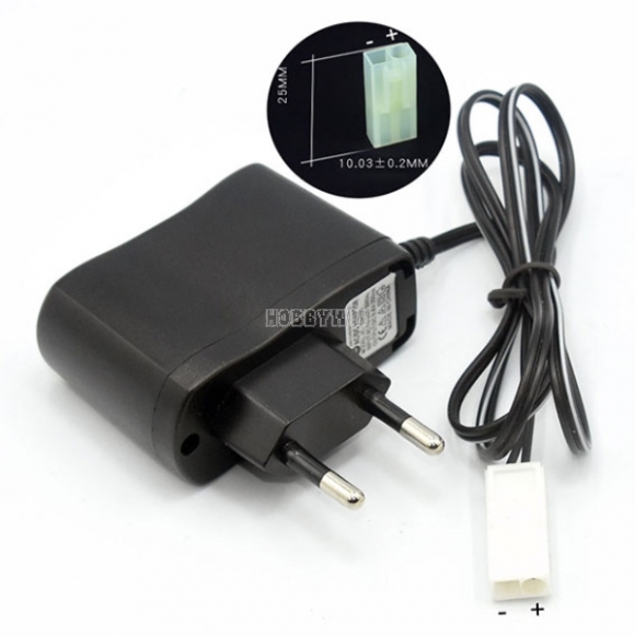 9.6V 250mA EU Charger EL-2P Female plug Positive TO Round