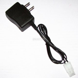 7.2V 250mA US Charger Big Tamiya Male Plug Positive To Round