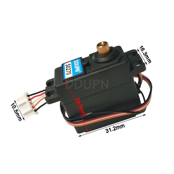 27g 5 wire Metal Gear Analog Servo