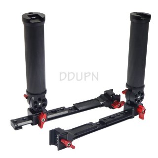 Upgraded version of Carbon Fiber Folding Dual Handheld Chute Handle