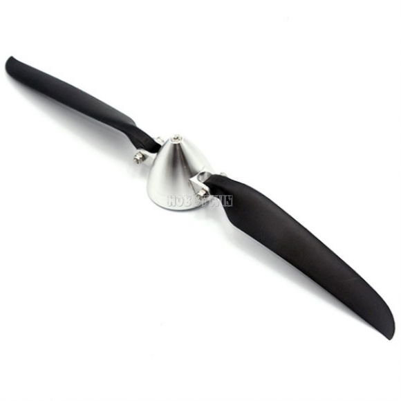 FlyFly part FF10-109 Folding propeller 11x6 +D38x5mm Aluminum Spinner