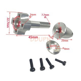 FMS part DZX002 4250 Motor Shaft