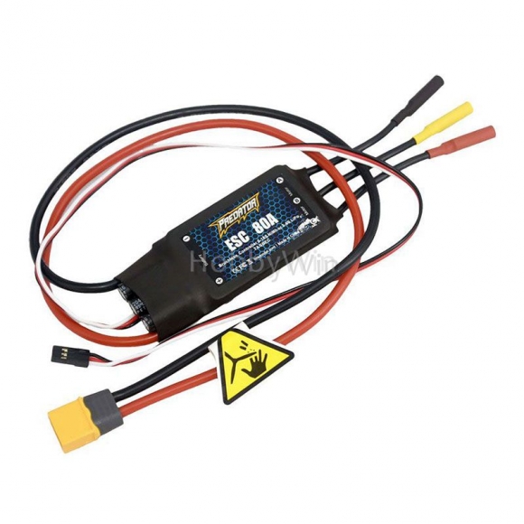 FMS part PRESC023 Brushless ESC 80A with 7A SBEC