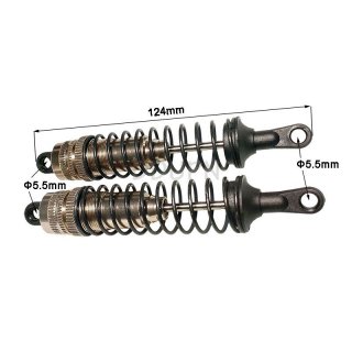 HBX part TS005 Aluminum Oil Filled Shocks Front