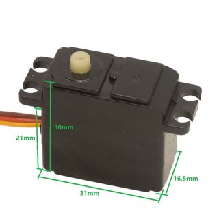 HBX part 12224 Steering Servo 2.2Kg 3- wire