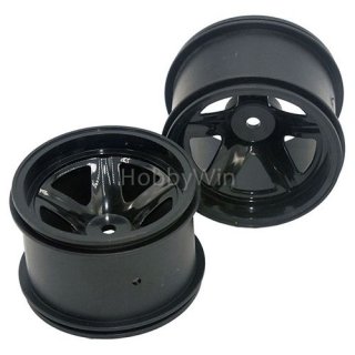 HBX part 16042 Wheel Rims Black 2pcs