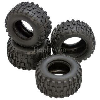 HBX part 24030 Truck Tires (Knobby) 4P