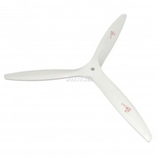 3 Bladed 12x6 Engine Wood Propeller white